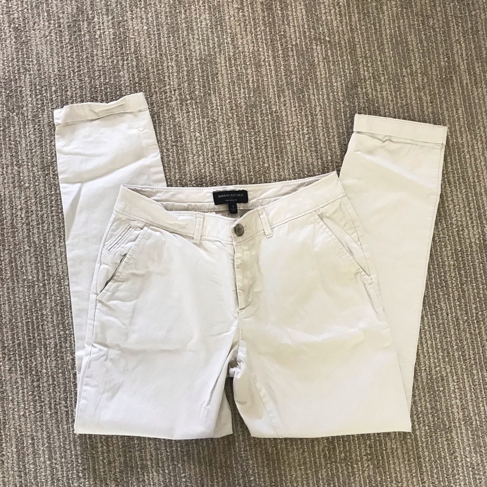 Banana Republic Factory Girlfriend Fit Chinos